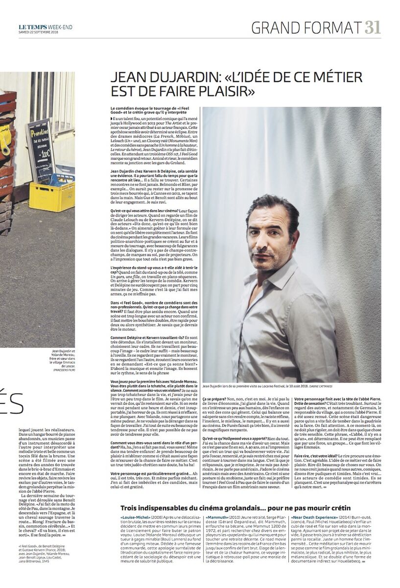 Le Temps | 22.09.2018