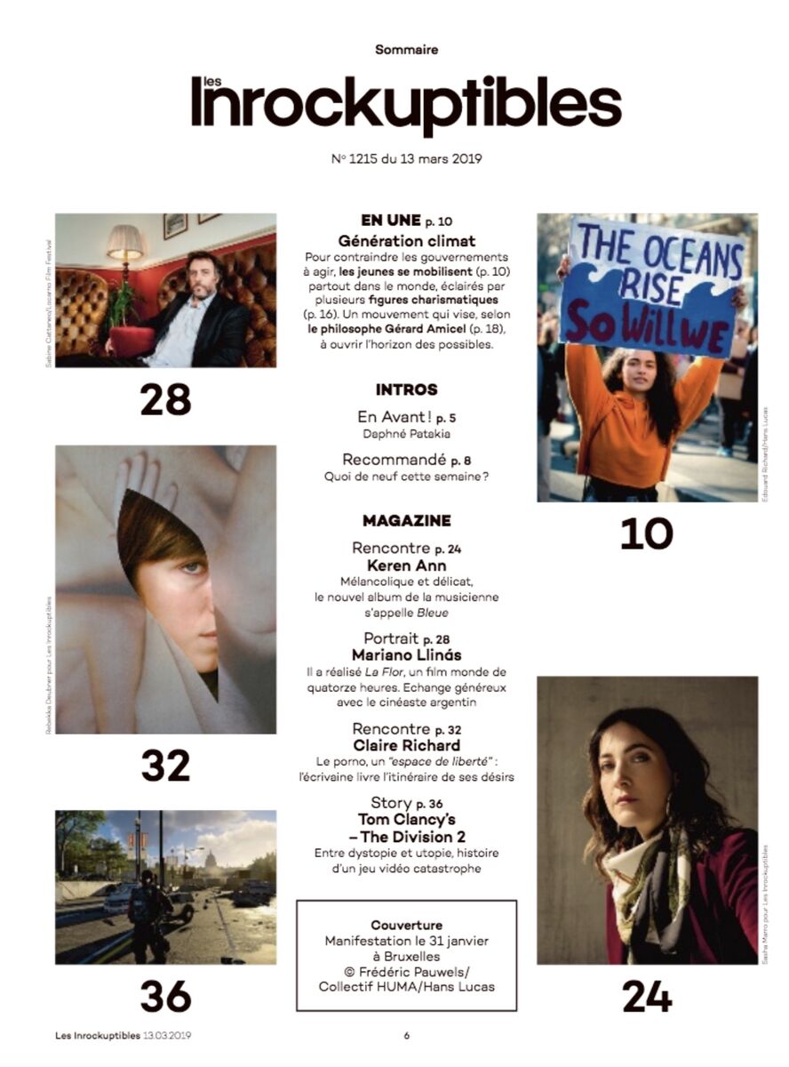 Les Inrockuptibles no. 1215 | March 2019