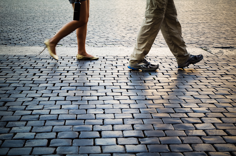 Walking by