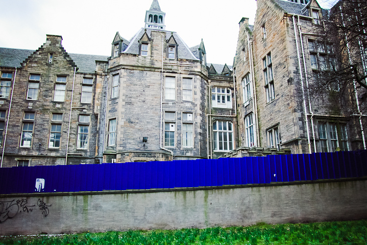 Blue Fence