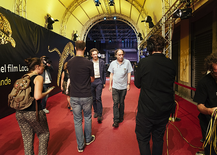 Julien Samani, director and Paulo Branco, producer
