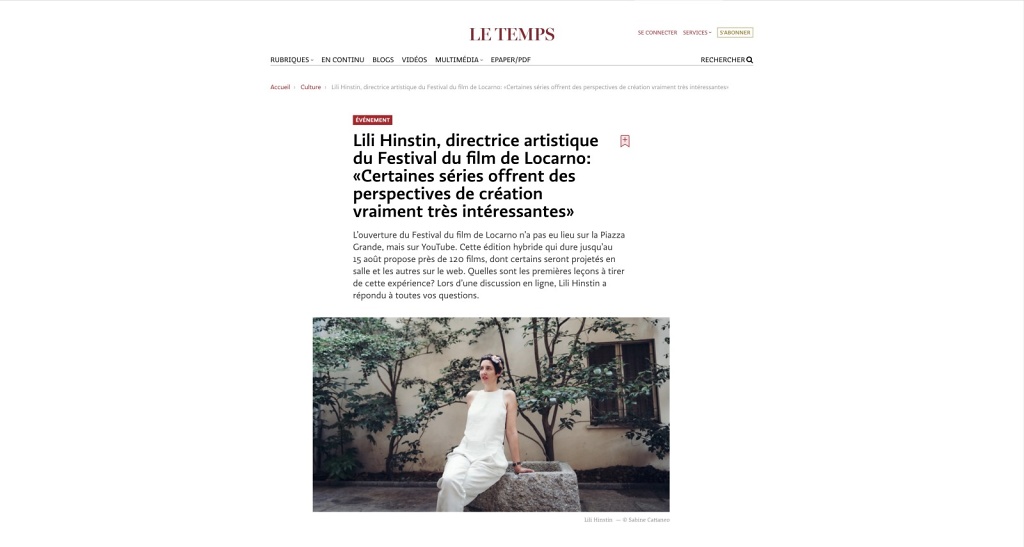 Le Temps | 14.08.2020