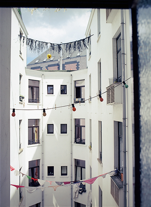Tight courtyard